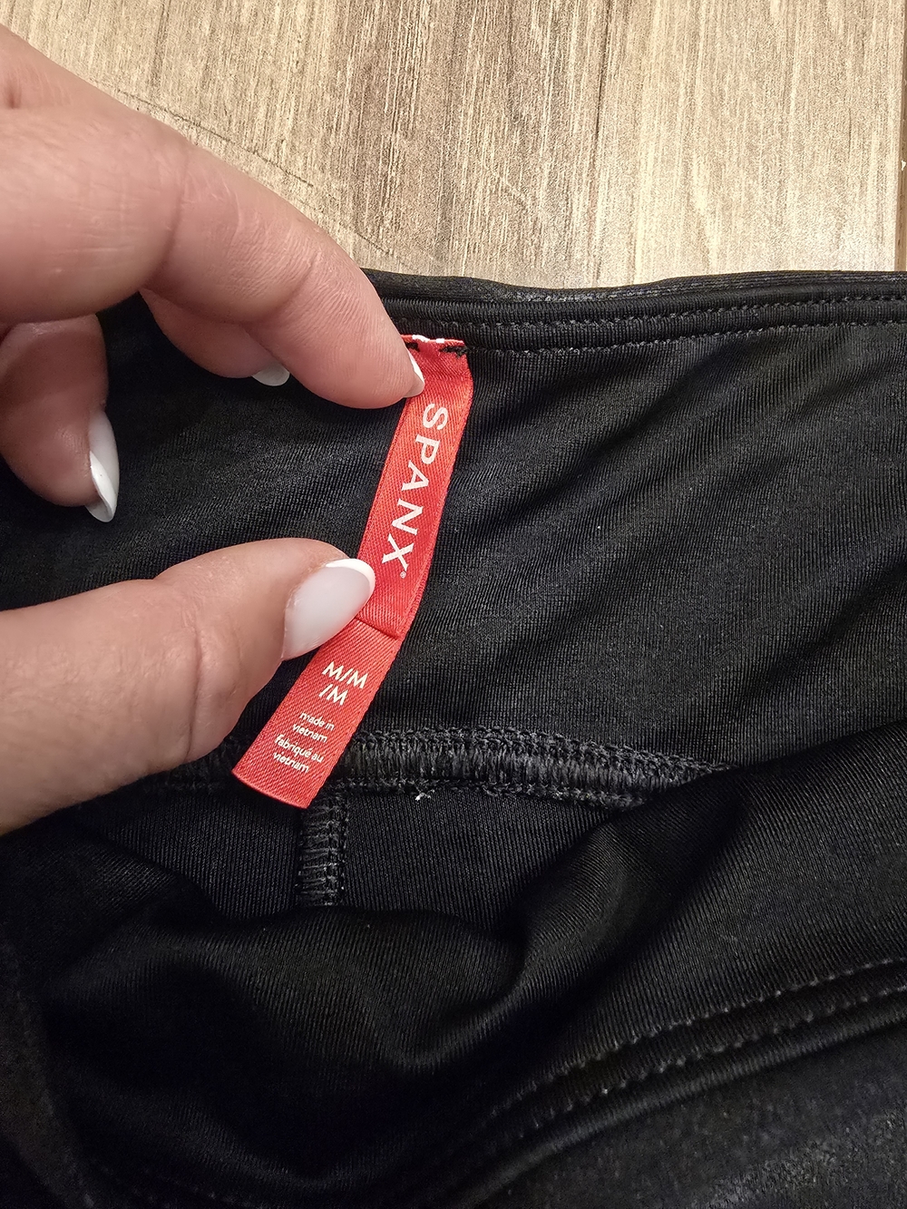 SPANX Black High-Waist Shaping Leggings